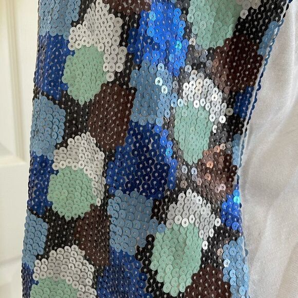 Fossil Sequin Racerback Tank, Large - Picture 8 of 13